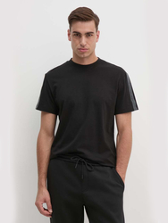 Calvin Klein pánske čierne tričko  - L (BEH)