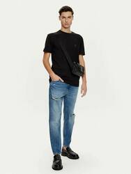 Calvin Klein pánske čierne tričko - L (BEH)