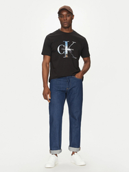 Calvin Klein pánske čierne tričko - L (BEH)