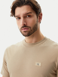 Calvin Klein pánske béžové tričko - L (HI0)