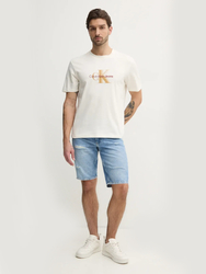 Calvin Klein pánske modré džínsové šortky - 30/NI (1A4)
