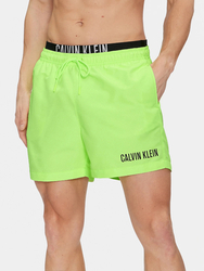 Calvin Klein pánske fosforové plavky - S (M0T)