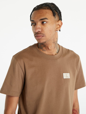 Calvin Klein pánske hnedé tričko - L (PE5)