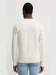 Calvin Klein pánska krémová mikina - S (YAS)