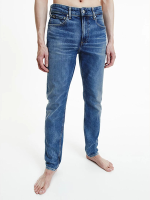 Calvin Klein pánske modré džínsy - 30/32 (1A4)