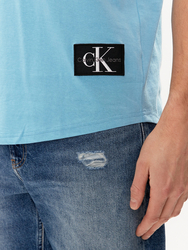 Calvin Klein pánske modré tričko - S (CEZ)
