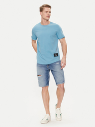 Calvin Klein pánske modré tričko - S (CEZ)