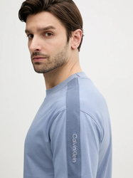 Calvin Klein pánske modré tričko - L (CKG)