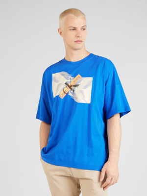 Calvin Klein pánske modré tričko - S (C6X)