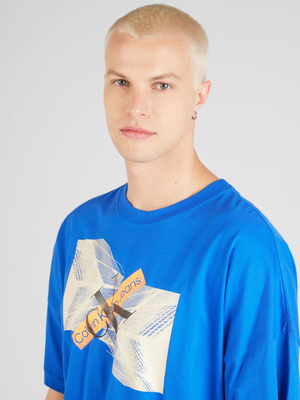 Calvin Klein pánske modré tričko - S (C6X)