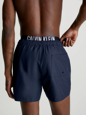 Calvin Klein pánske modré plavky - S (DCA)
