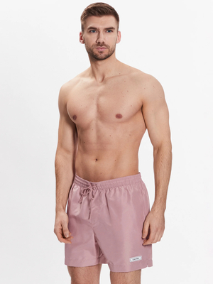 Calvin Klein pánske ružové plavky - M (TQW)