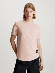 Calvin Klein pánske ružové tričko - S (TF6)