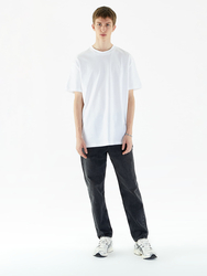 Calvin Klein pánske biele tričko - XS (YAF)
