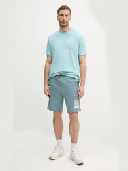 Calvin Klein pánske tyrkysové šortky - S (CKM)