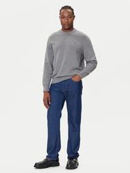 Calvin Klein pánsky šedý sveter - M (P7E)