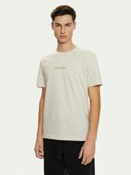 Calvin Klein pánske béžové tričko - L (PDH)