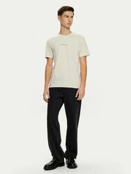 Calvin Klein pánske béžové tričko - L (PDH)