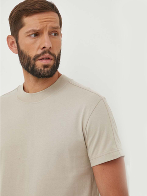 Calvin Klein pánske béžové tričko - M (PED)