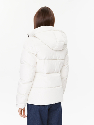Calvin Klein dámska biela bunda - XS (YBI)