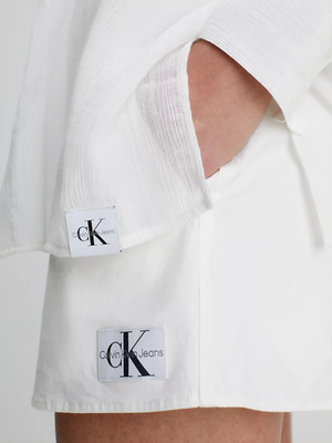 Calvin Klein dámska biela blúzka - XS (YBH)