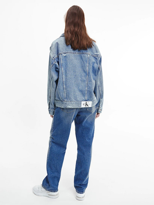 Calvin Klein dámska modrá džínsová bunda - S (1A4)
