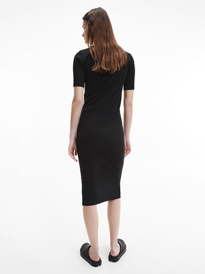Calvin Klein dámske čierne šaty - S (BEH)
