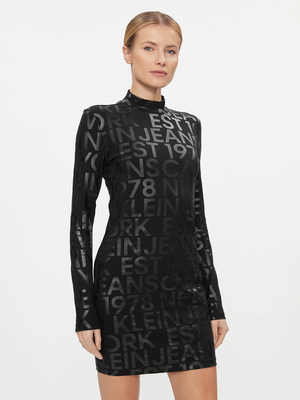 Calvin Klein dámske čierne šaty - XS (0GL)