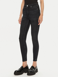 Calvin Klein dámske čierne džínsy - 25/NI (1BY)