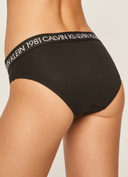 Calvin Klein dámske čierne nohavičky - M (001)