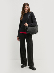 Calvin Klein dámske čierne nohavice - 25/NI (0GP)