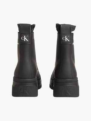 Calvin Klein dámske čierne členkové topánky - 38 (BDS)