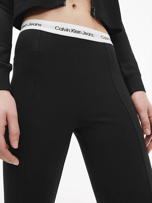 Calvin Klein dámske čierne legíny - XS (BEH)