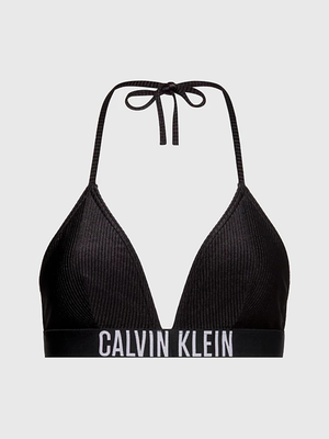 Calvin Klein dámska čierna plavková podprsenka - L (BEH)