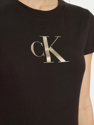 Calvin Klein dámske čierne tričko - L (BEH)