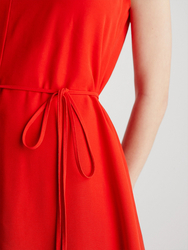 Calvin Klein dámske červené šaty - XS (XA7)