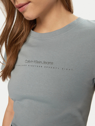 Calvin Klein dámske šedé tričko - XS (PC2)