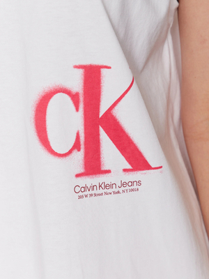 Calvin Klein dámske biele šaty - L (YAF)