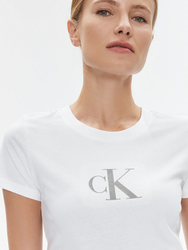 Calvin Klein dámske biele tričko - L (YAF)