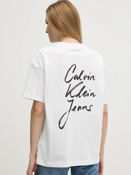 Calvin Klein dámske biele tričko - XS (YAF)