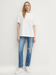 Calvin Klein dámske biele tričko - XS (YAF)