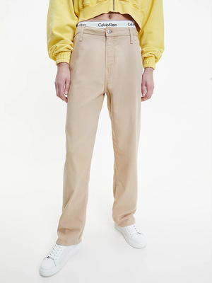 Calvin Klein dámske hnedé nohavice - 25/NI (1A4)