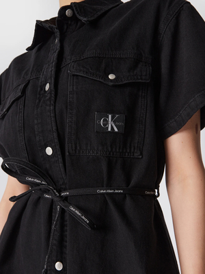Calvin Klein dámske džínsové šaty - S (1BY)