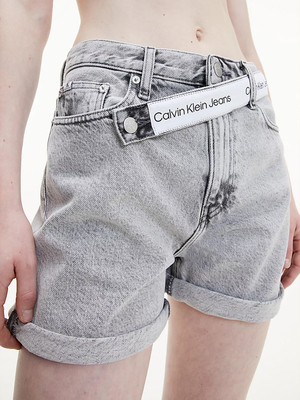 Calvin Klein dámske džínsové Mom šortky - 27/NI (1BZ)
