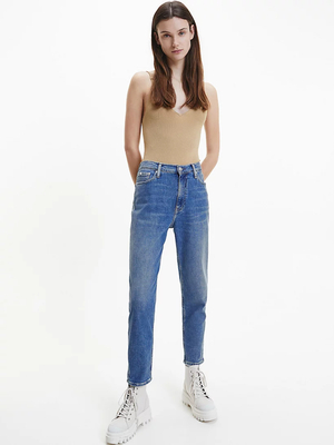 Calvin Klein dámske modré džínsy - 29/NI (1A4)