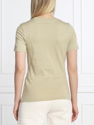 Calvin Klein dámske olivovo zelené tričko - XS (RB8)