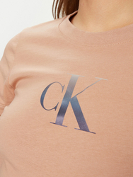 Calvin Klein dámske oranžové tričko - XS (TGW)