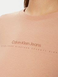 Calvin Klein dámske oranžové tričko - L (TGW)