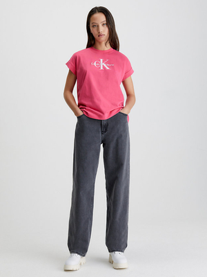 Calvin Klein dámske ružové tričko - L (XI1)