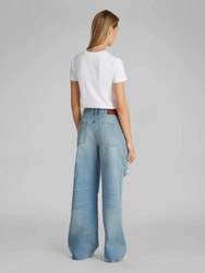 Calvin Klein dámske svetlo modré džínsy - 25 (VSO)